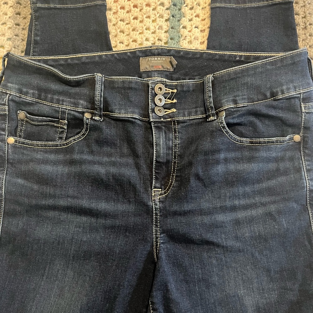 Torrid Women's Dark Blue Jeans